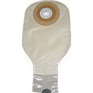 1-Piece Post-Op Adult Drainable Pouch Precut Deep Convex 1-3/8" Round