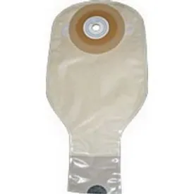 1-Piece Post-Op Adult Drainable Pouch Precut Deep Convex 1-3/8" Round