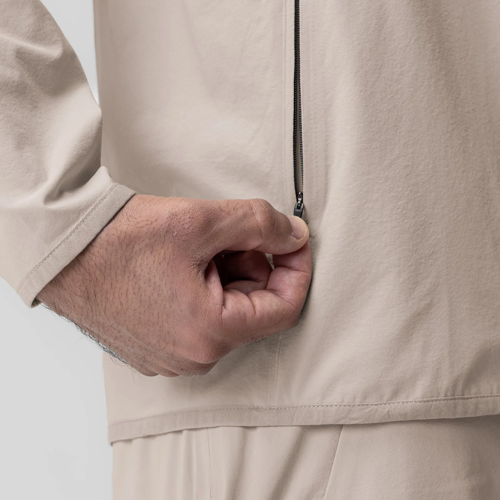 1018. Aerotex™ Weather-Ready Bonded Windbreaker - Chai