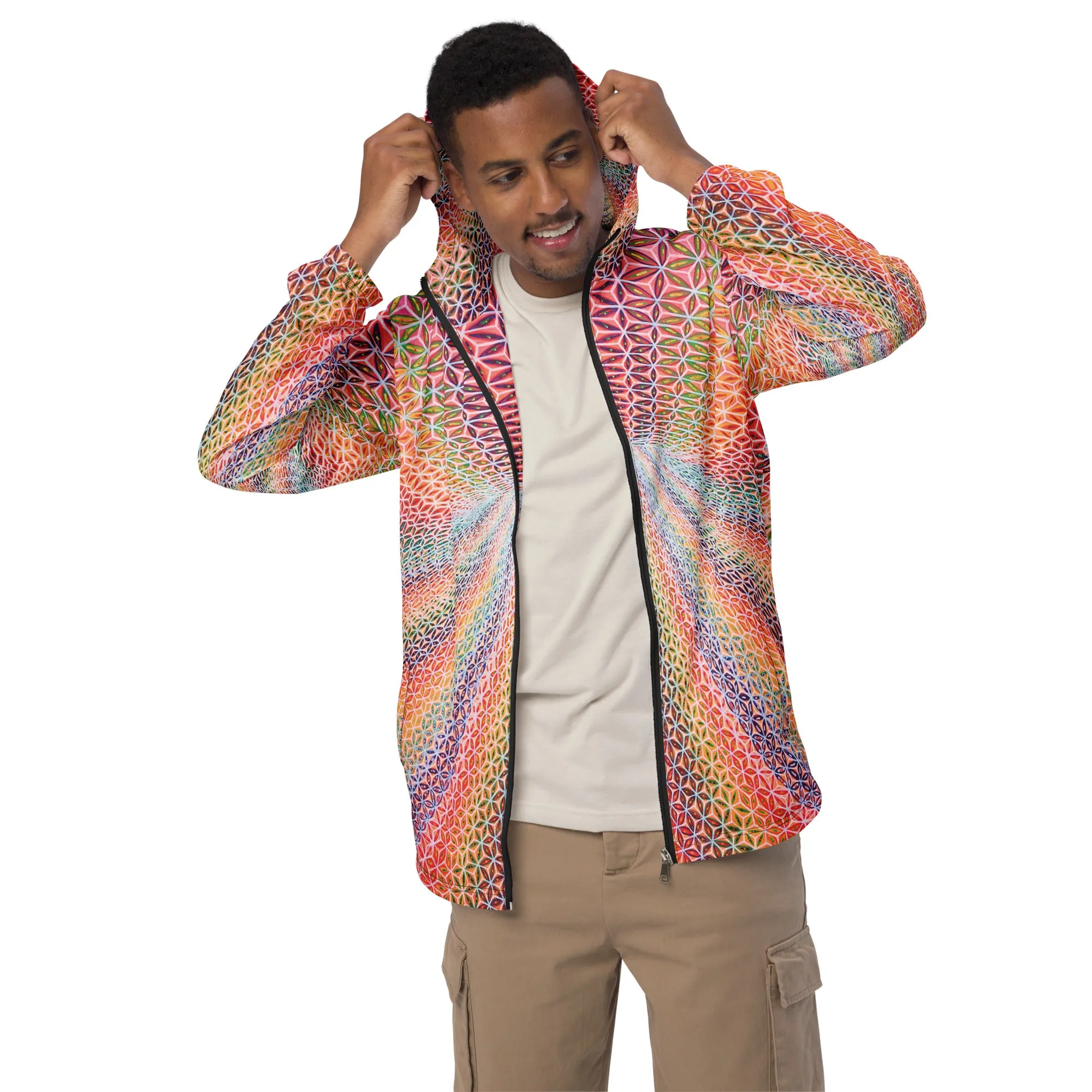 ABUDENCE Men’s windbreaker | BART VAN HERTUM