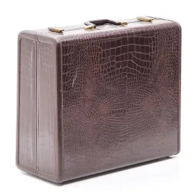 Alligator Skin Suitcase