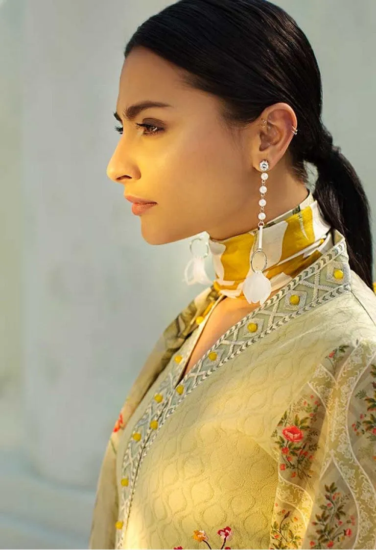AUJ Spring/Summer Lawn Collection 2018 – Design 11
