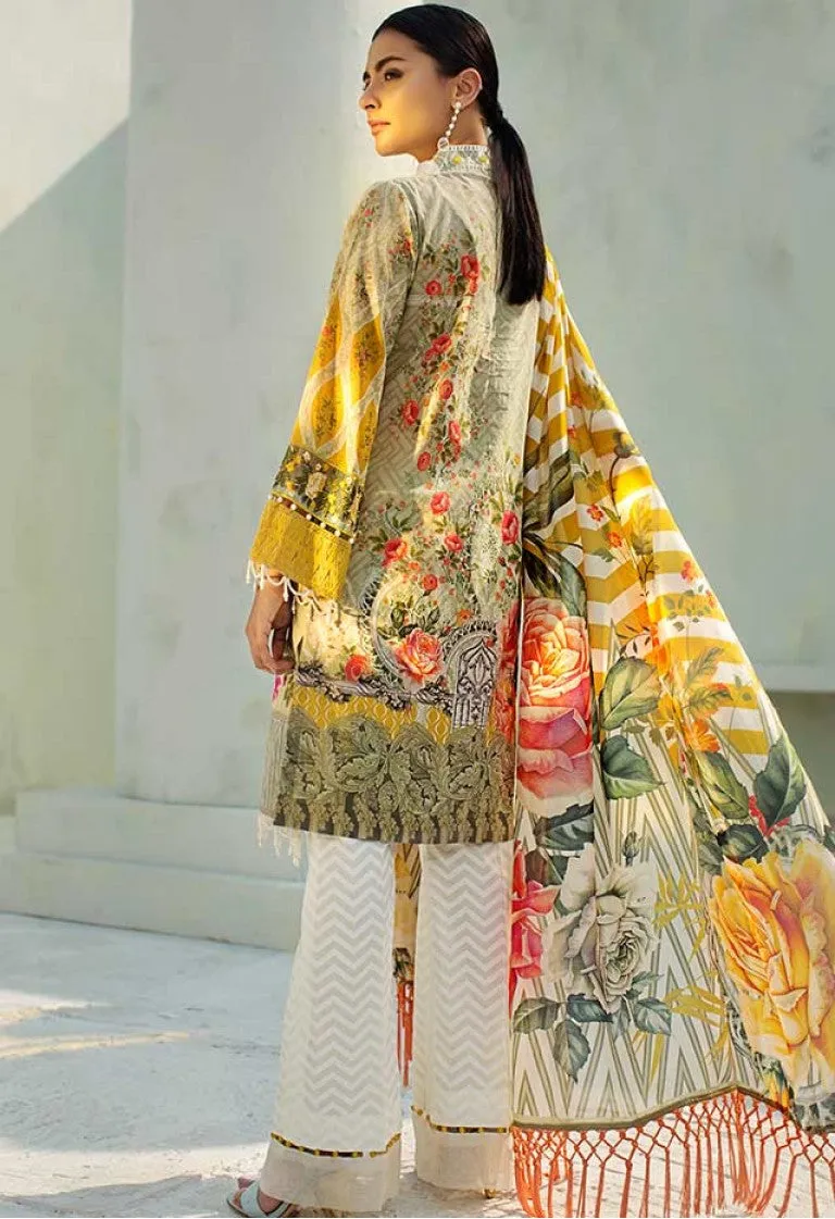 AUJ Spring/Summer Lawn Collection 2018 – Design 11