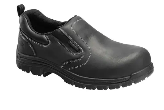 Avenger Men's  BLK Leather Composite Toe SR WP Work Shoe A7109