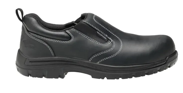 Avenger Men's  BLK Leather Composite Toe SR WP Work Shoe A7109