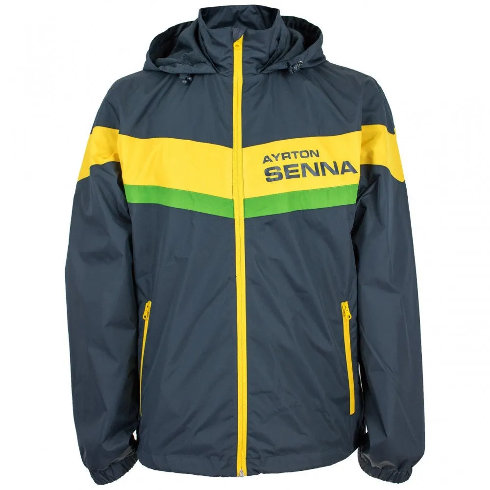 Ayrton Senna Windbreaker, Wind, Blue, 2016