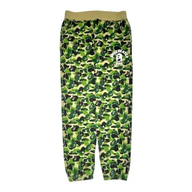 BAPE X Undefeated ABC Sweatpants Green Pre-Owned
