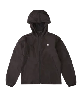 Billabong Boys Transport Windbreaker Jacket-Black
