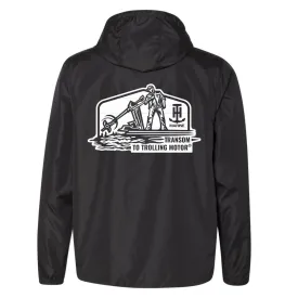 Black LIGHTWEIGHT WINDBREAKER JACKET