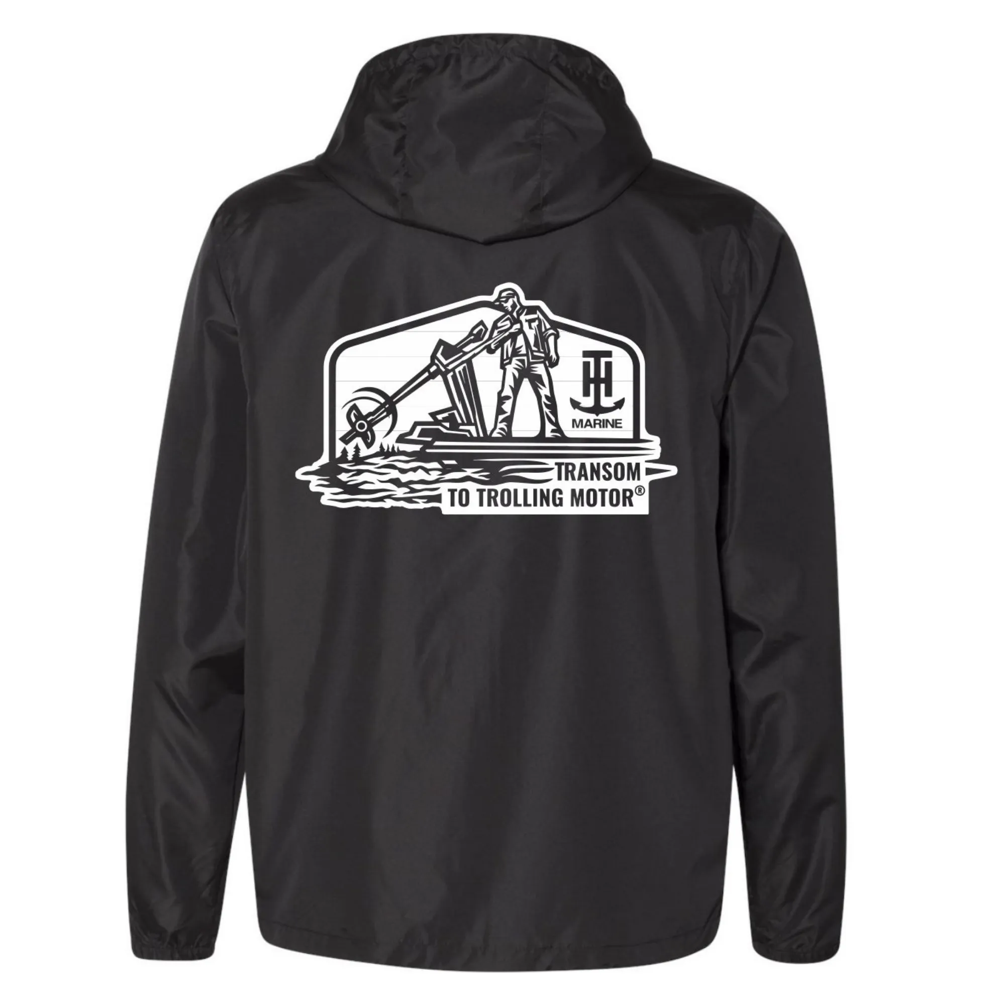 Black LIGHTWEIGHT WINDBREAKER JACKET