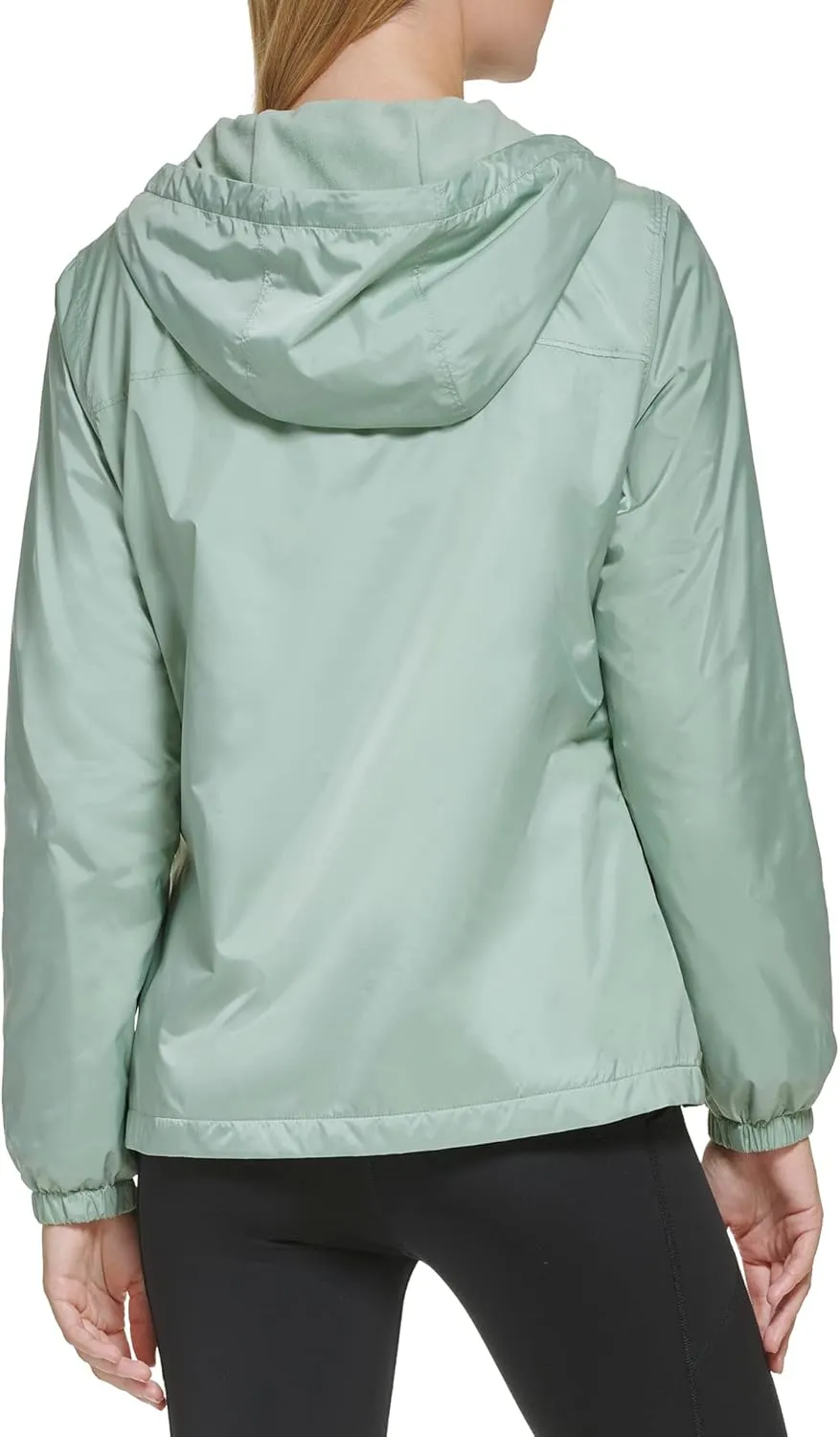 Calvin Klein Womens Zip Front Windbreaker