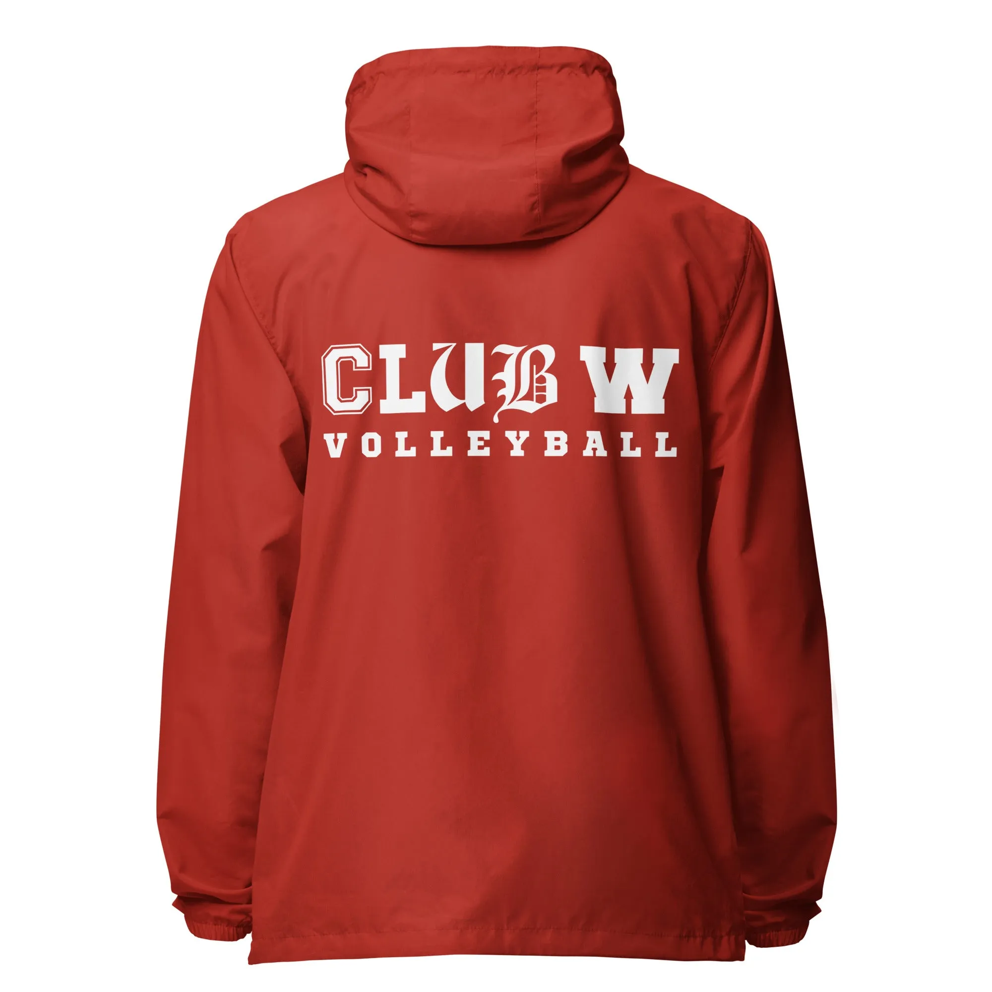 Club W Monochrome Lightweight Windbreaker