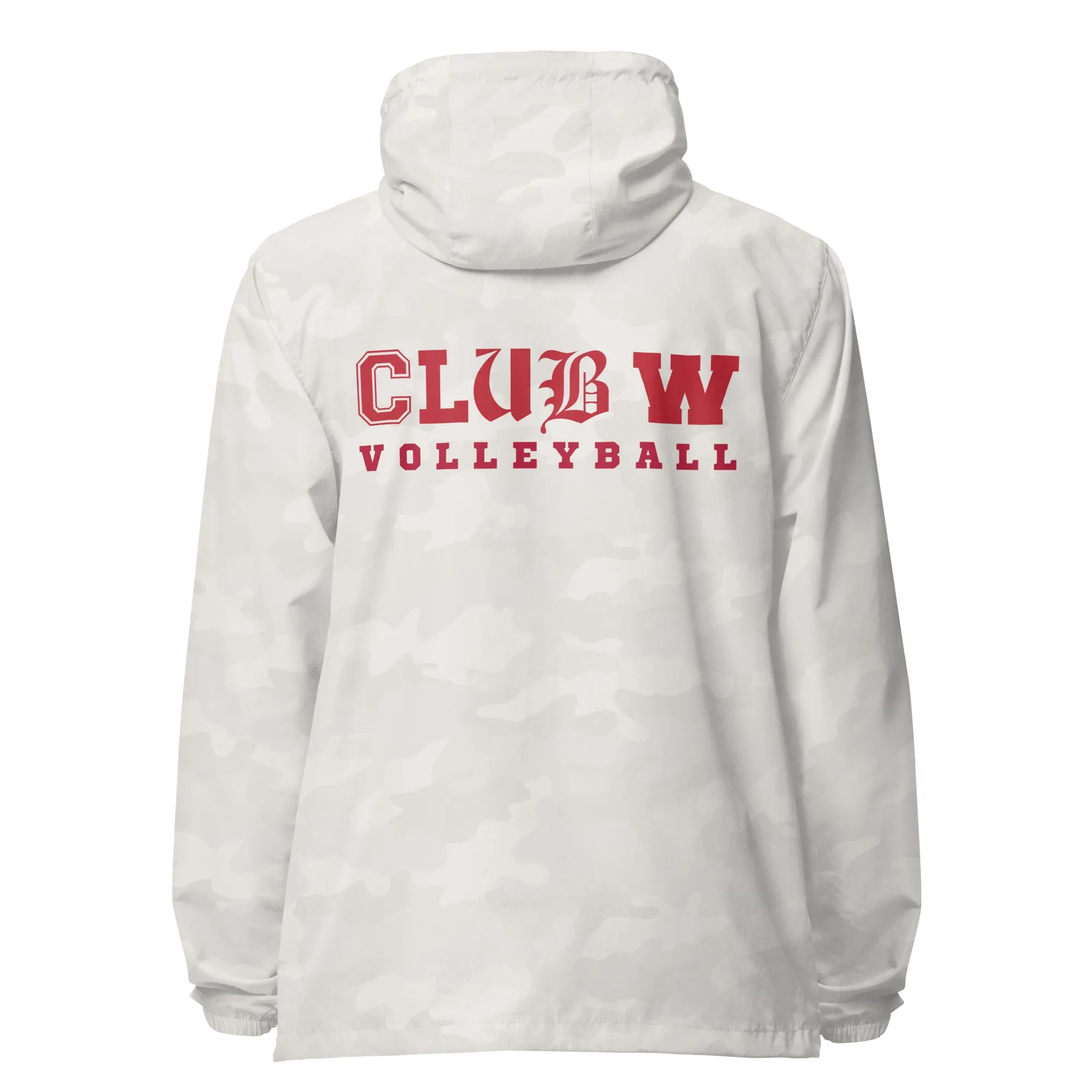 Club W Monochrome Lightweight Windbreaker