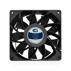 Coolerguys 140mm (140x140x38) 12 VDC 3Pin High Airflow Waterproof IP67 Fan CG14038H12-IP67