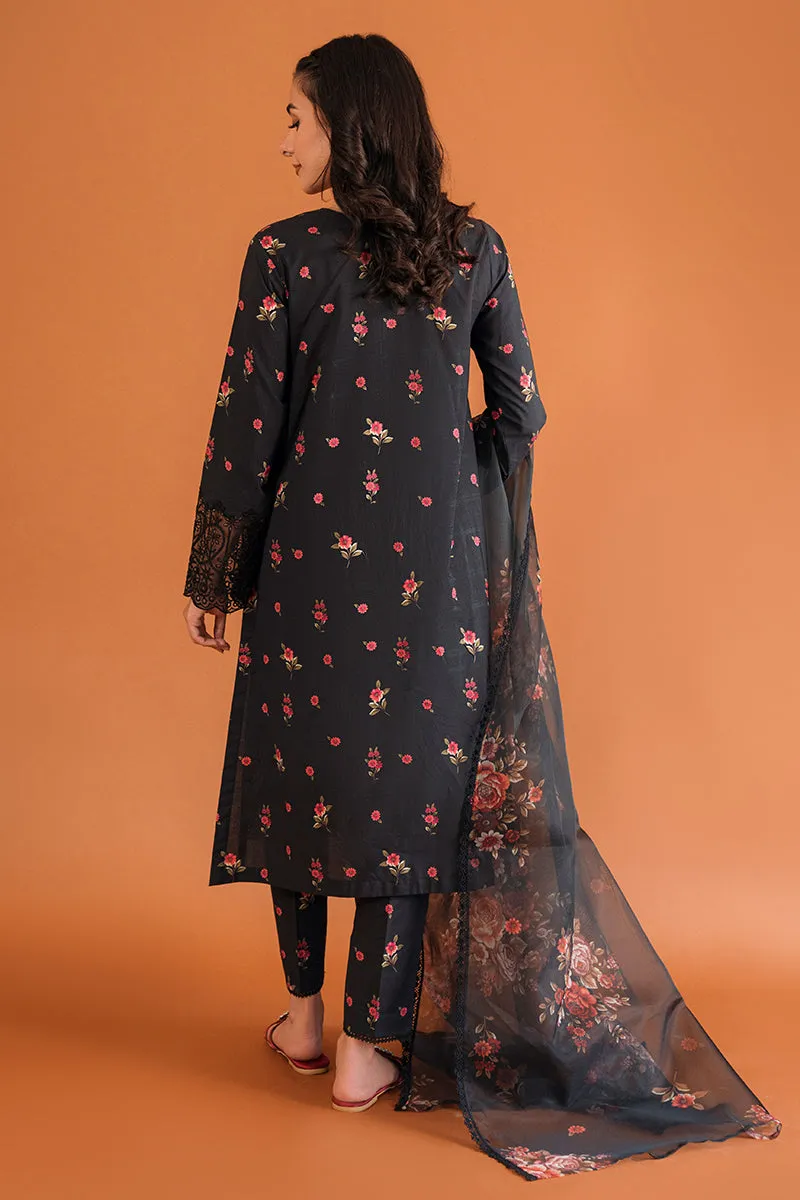 Cross Stitch Petals & Prints Lawn Collection – RAVEN CARNATION