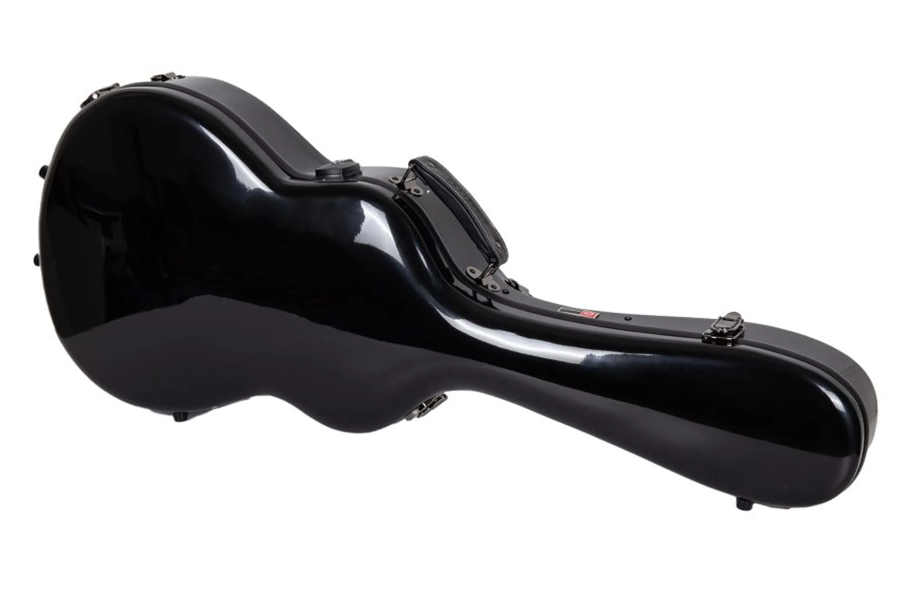 Crossrock CRF2020-0012BK Acoustic Guitar Fiberglass Case for 00 Style - Black