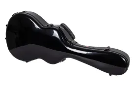 Crossrock CRF2020-0012BK Acoustic Guitar Fiberglass Case for 00 Style - Black