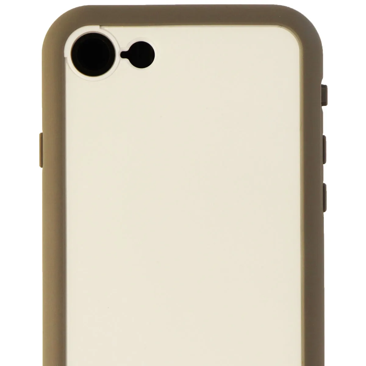 Dog & Bone Waterproof Hardshell Case for Apple iPhone 7 - White / Gray
