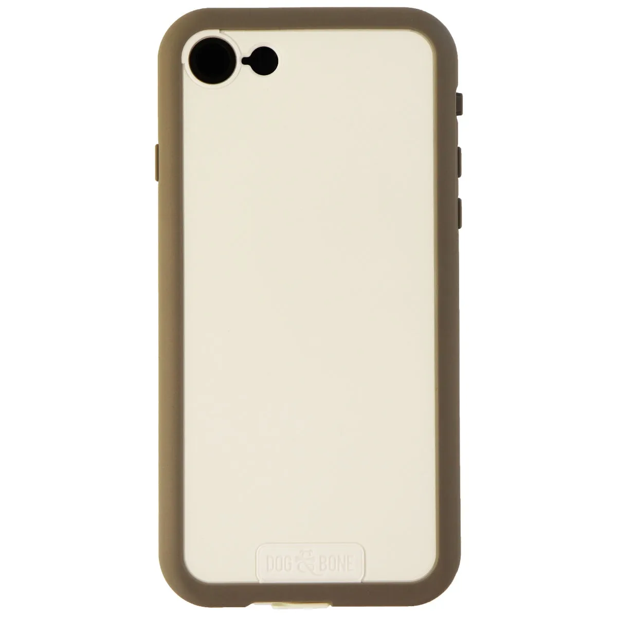 Dog & Bone Waterproof Hardshell Case for Apple iPhone 7 - White / Gray