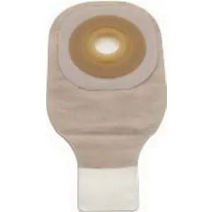 Hollister Premier One-Piece Drainable Pouch, 1-5/8" Pre-Cut Convex Flextend Skin Barrier, Clamp Closure, Transparent