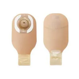 Hollister Premier One-Piece Drainable Pouch, Convex CeraPlus Skin Barrier, Cut-to-Fit, 1" Stoma, Beige