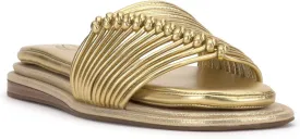 Jessica Simpson Womens Strappy Faux Leather Slide Sandals Jessica Simpson Womens Strappy Faux Leather Slide Sandals