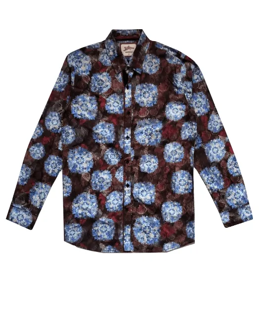 Joe Browns Mens Floral Cotton Printed Poplin Shirt