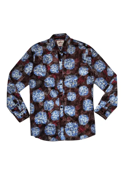 Joe Browns Mens Floral Cotton Printed Poplin Shirt