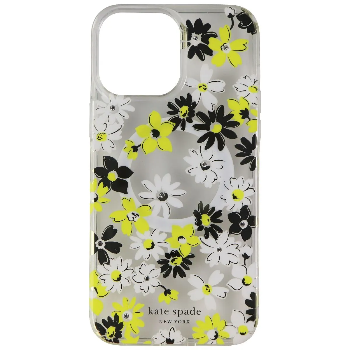 Kate Spade Case for MagSafe for iPhone 13 Pro Max/12 Pro Max - Yellow Medley