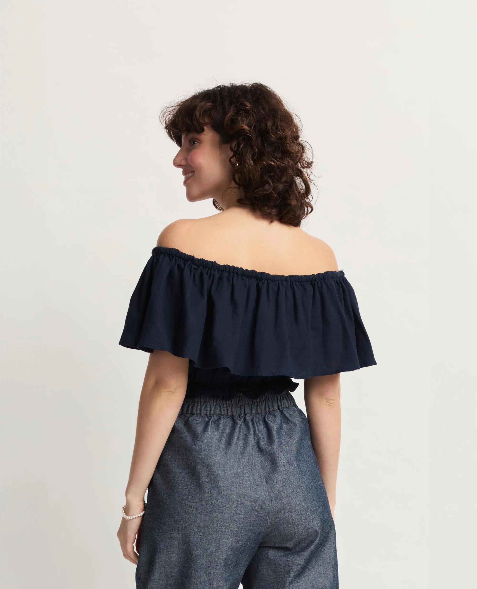 Laka | Off Shoulder Cropped Top