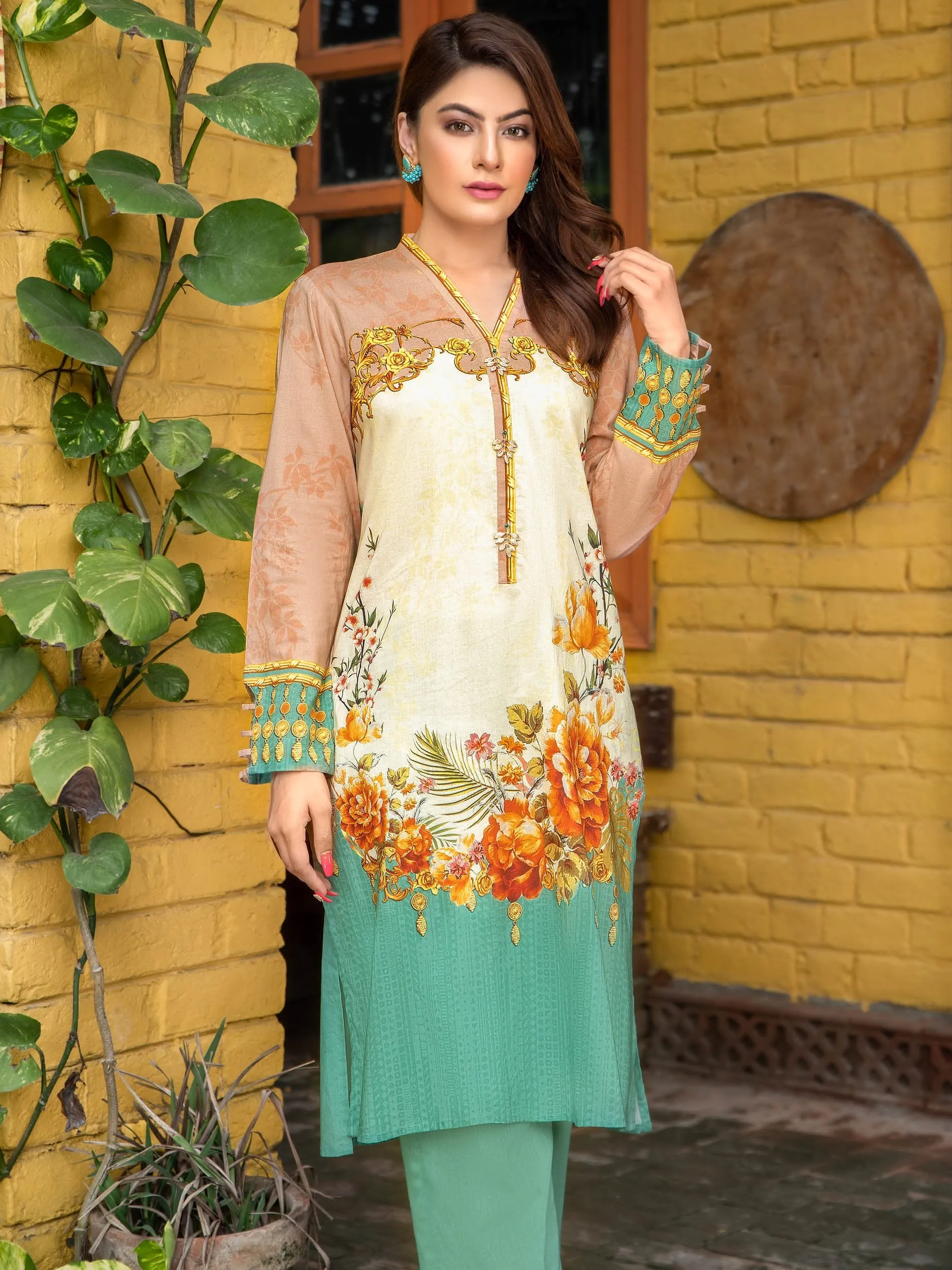 Limelight Cambric Collection 2019 – Cambric Shirt – U0779-SSH-PNK