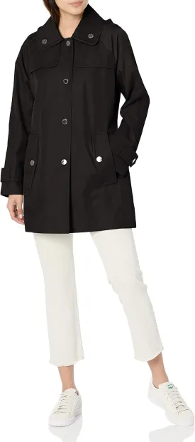 LONDON FOG Women's Double Collar Raincoat LONDON FOG Women's Double Collar Raincoat