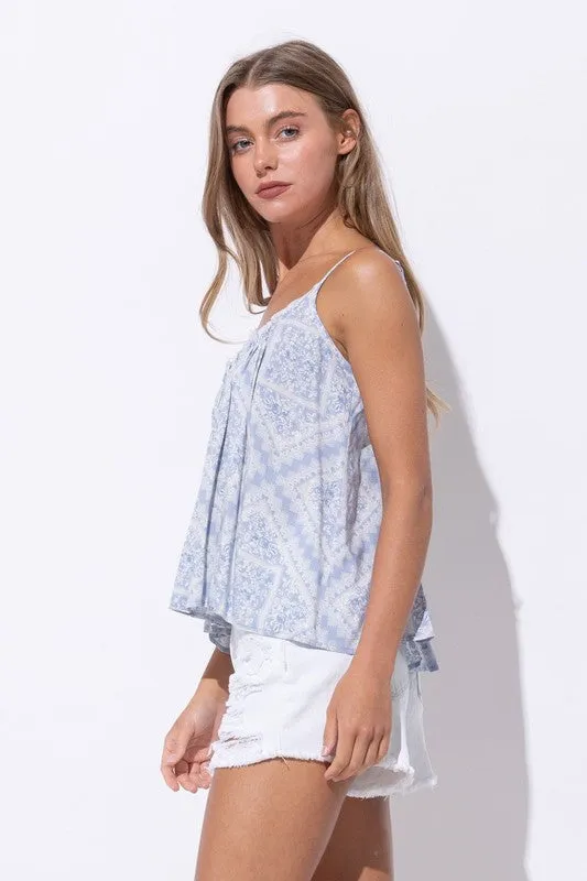 LOOSE FIT SPAGHETTI STRAP TOP