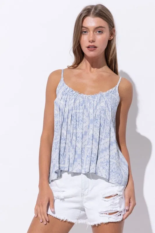 LOOSE FIT SPAGHETTI STRAP TOP