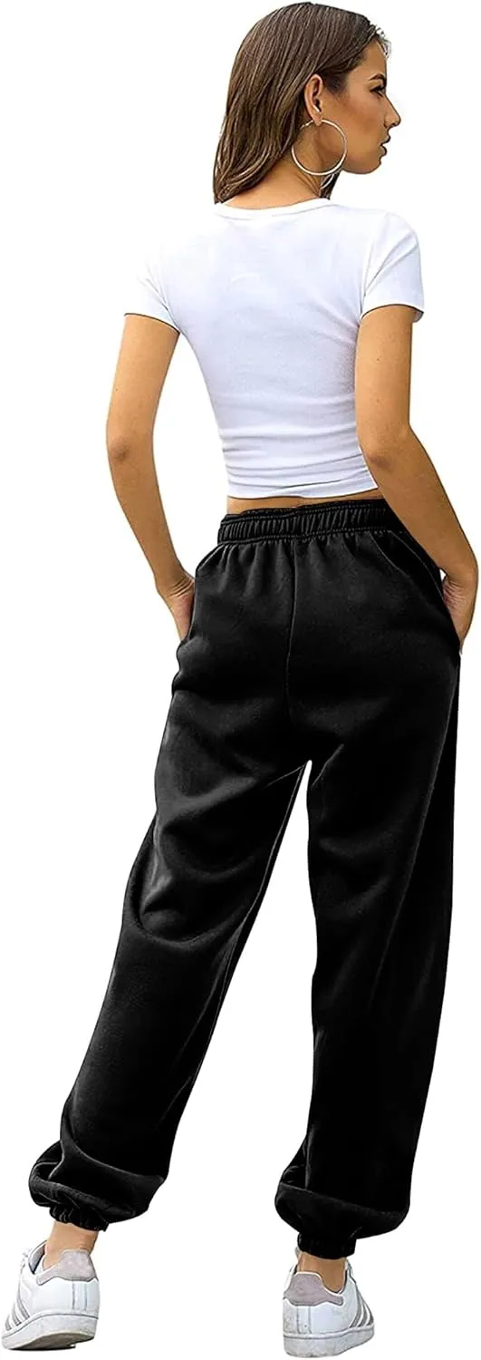 Love My Fashions Sweatpants Women Baggy High Waisted Casual Pajama Pants Jogger Fleece Bottoms Spring Outfits for Women 2025