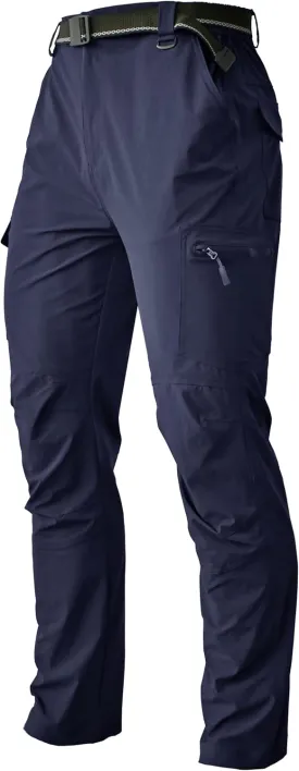 Men's Cargo Hiking Pants Lightweight Water Resistant Quick Dry Outdoor Fishing Travel Climbing Work Pants