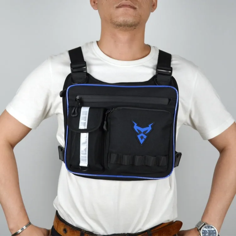 MOTOCENTRIC MC0120 Outdoor Motorcycle Riding Waterproof and Wear-resistant Chest Bag(Blue)
