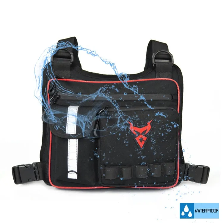 MOTOCENTRIC MC0120 Outdoor Motorcycle Riding Waterproof and Wear-resistant Chest Bag(Blue)