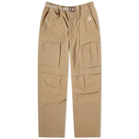 Nike ACG Smith Summit Khaki Cargo Pants with Iron Ore and Summit White Accents