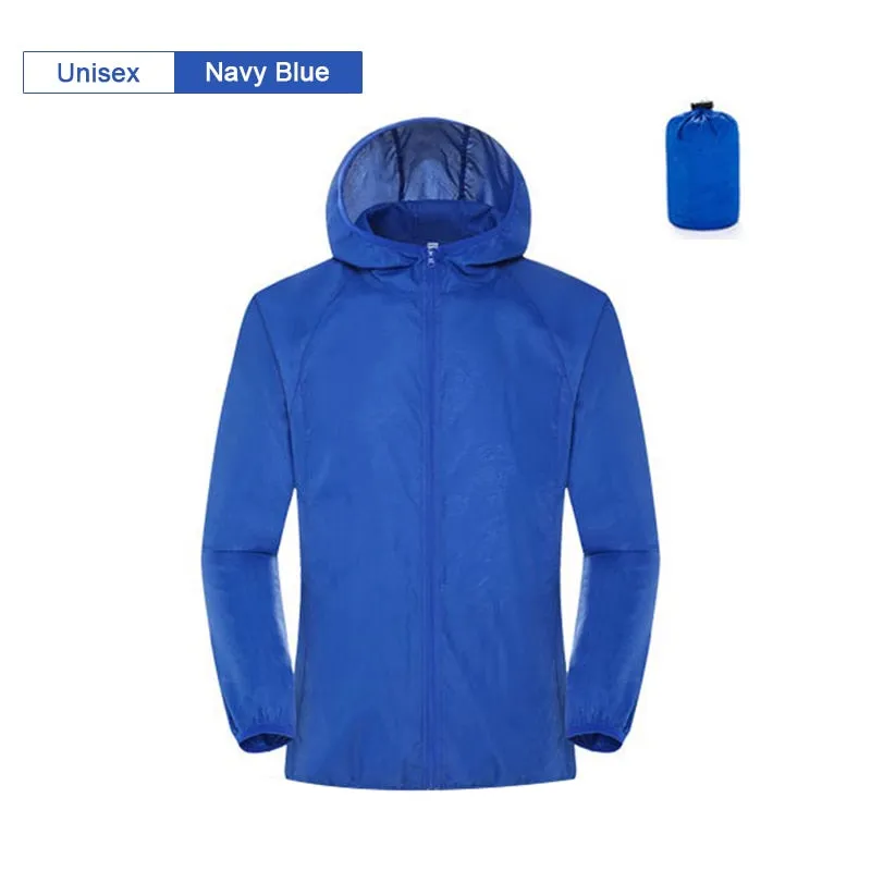 Nsqured Waterproof Camping Rain Jacket