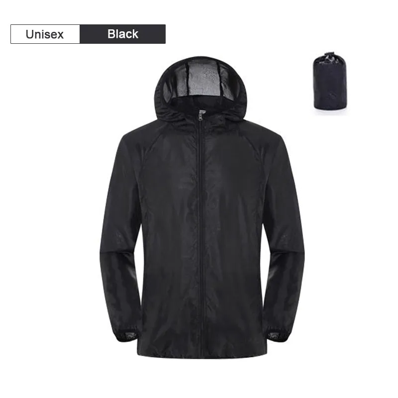 Nsqured Waterproof Camping Rain Jacket