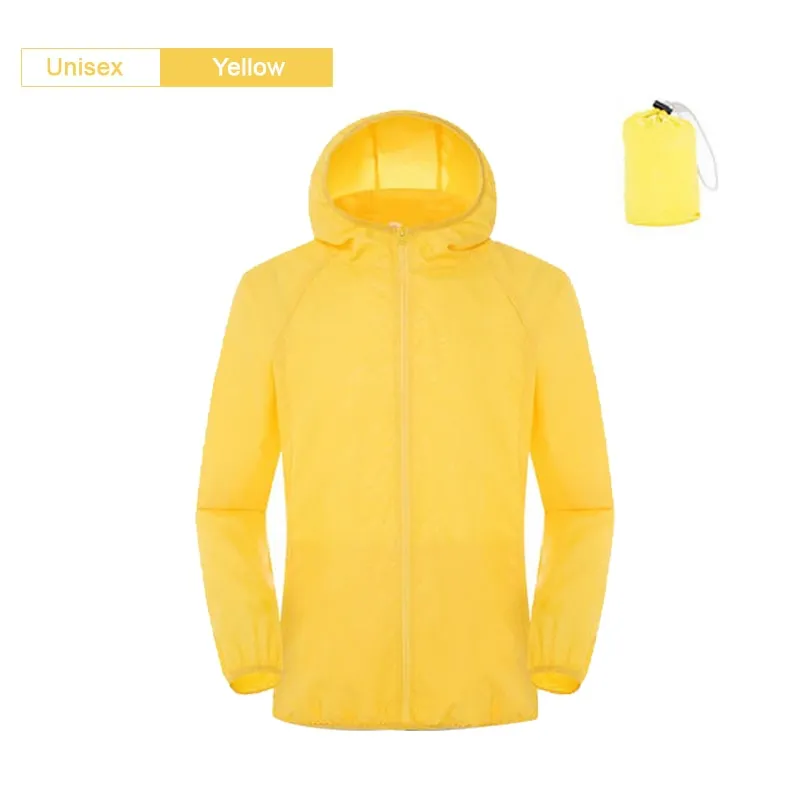 Nsqured Waterproof Camping Rain Jacket