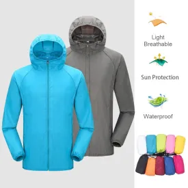 Nsqured Waterproof Camping Rain Jacket