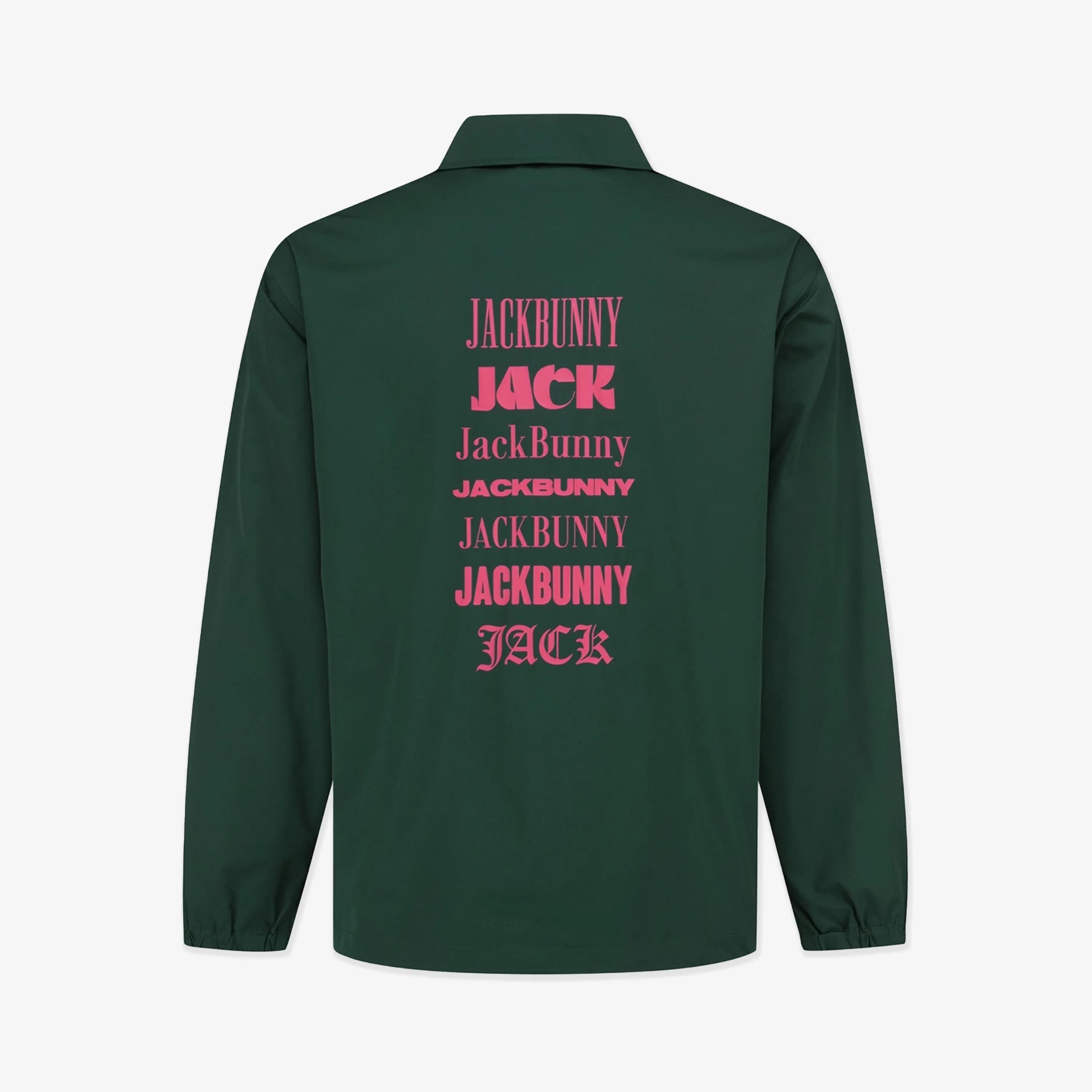 Pearly Gates Jackbunny Pullover Windbreaker - Green