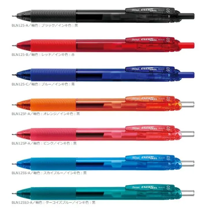 Pentel Energel BLN12 0.3MM 0.5MM ballpoint pen gel pen