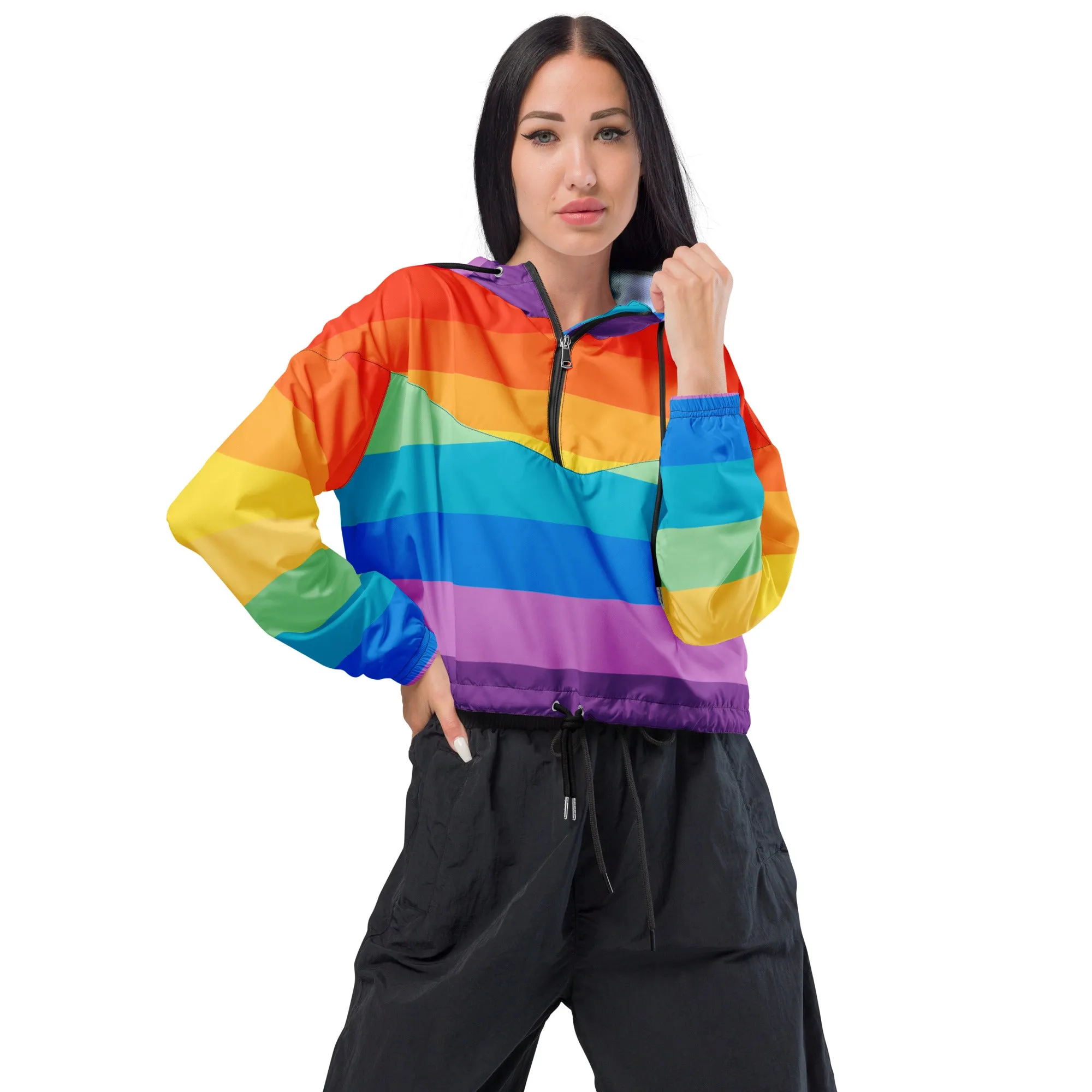 Prismatic Women’s cropped windbreaker