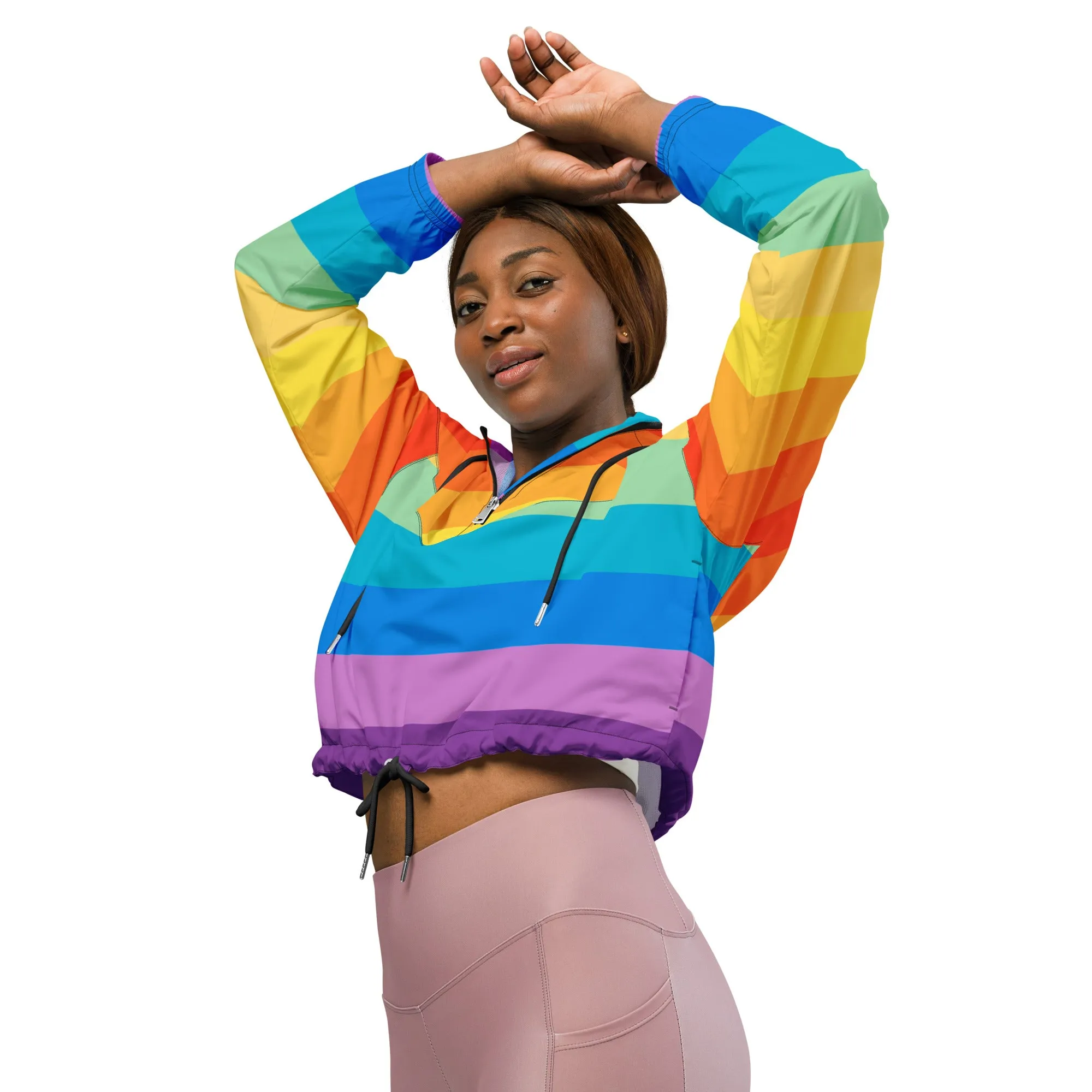 Prismatic Women’s cropped windbreaker