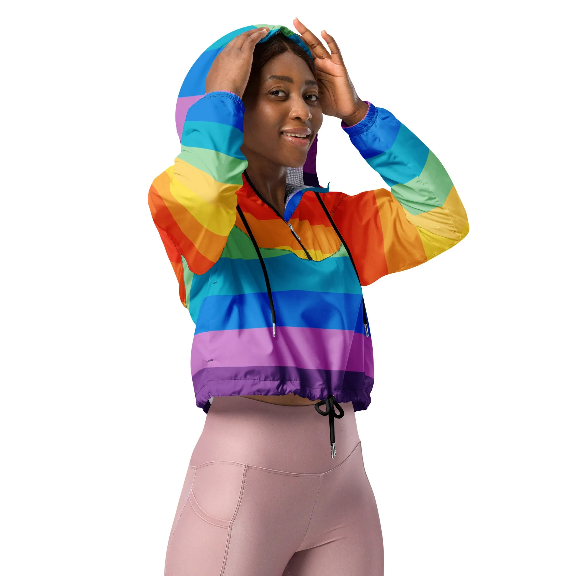Prismatic Women’s cropped windbreaker