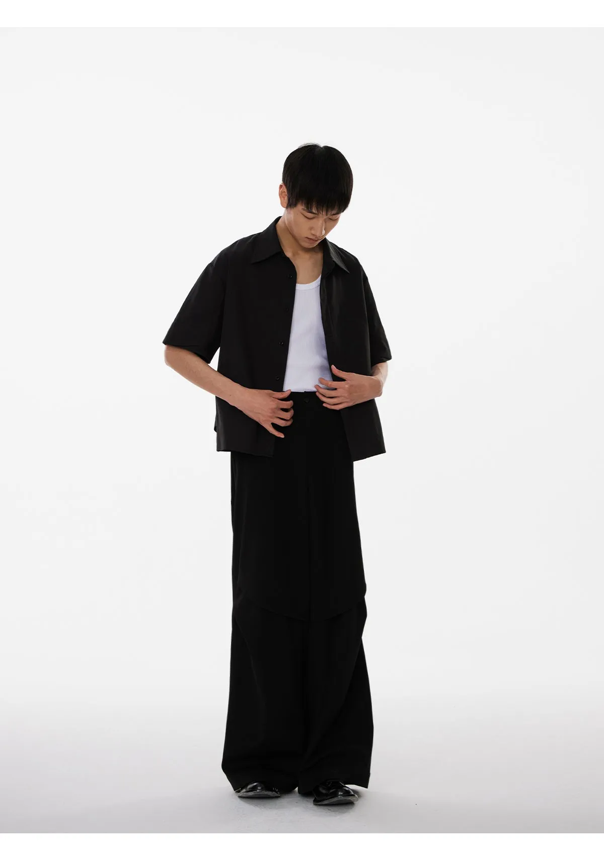 Quick-drying clean-fit shirt