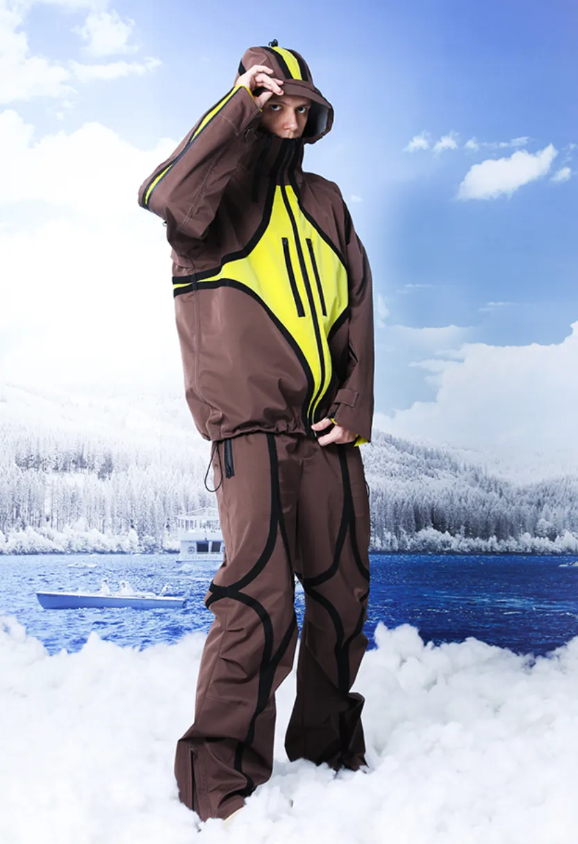 R-Star Waterproof Hooded Windbreaker Jacket
